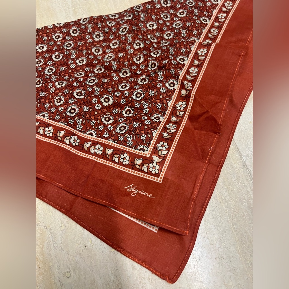 Sézane Floral Bandana UT Austin edition